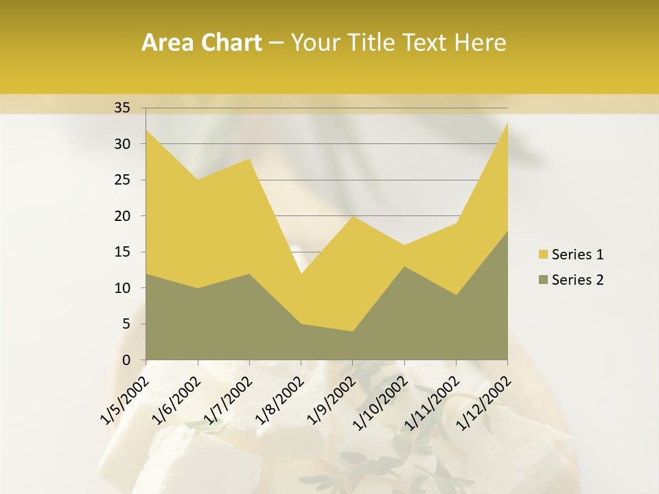 Diced Dairy Greek Cuisine PowerPoint Template