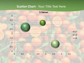 Nature Mandarin Vegetarian PowerPoint Template