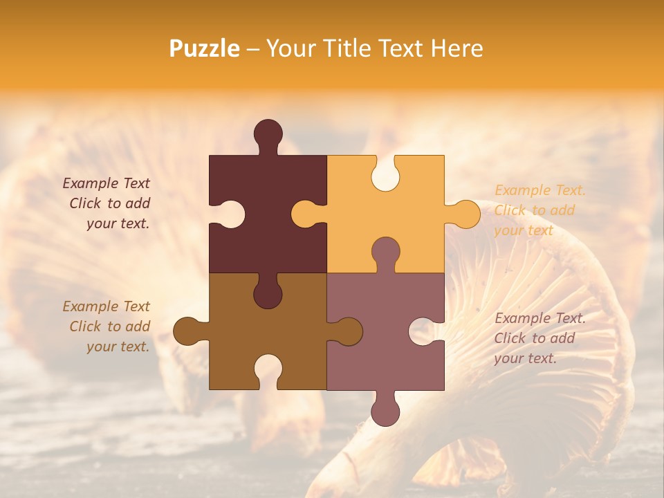 Wild Yellow Horizontal PowerPoint Template