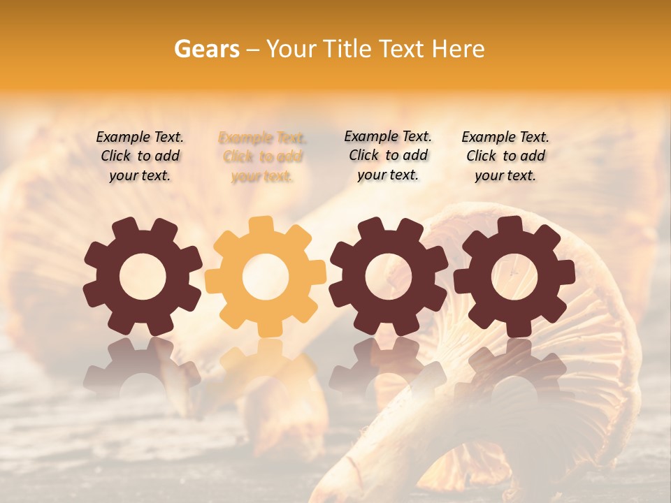 Wild Yellow Horizontal PowerPoint Template