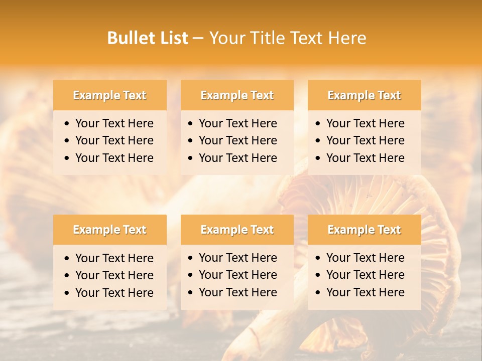 Wild Yellow Horizontal PowerPoint Template