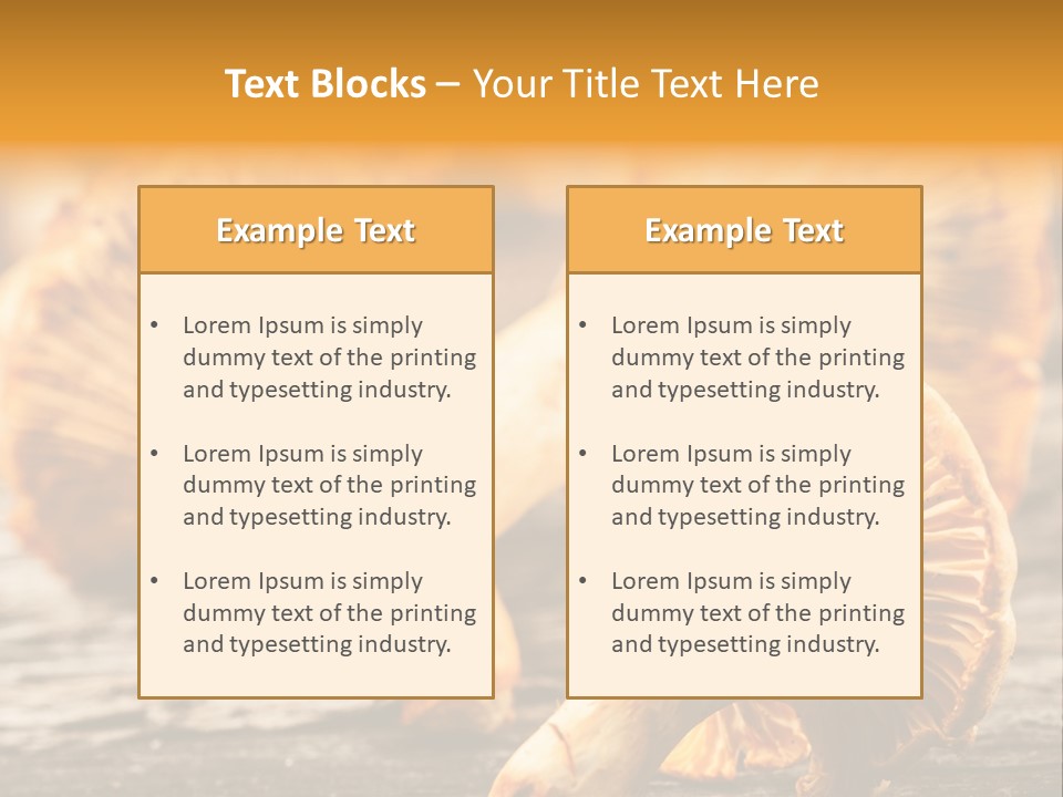 Wild Yellow Horizontal PowerPoint Template