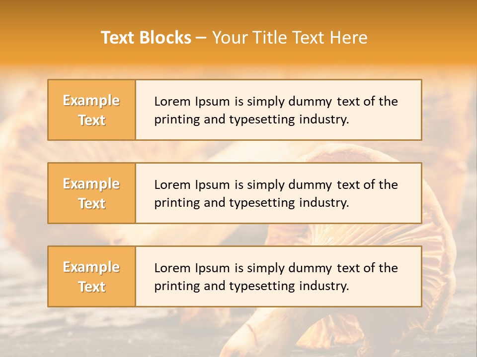Wild Yellow Horizontal PowerPoint Template