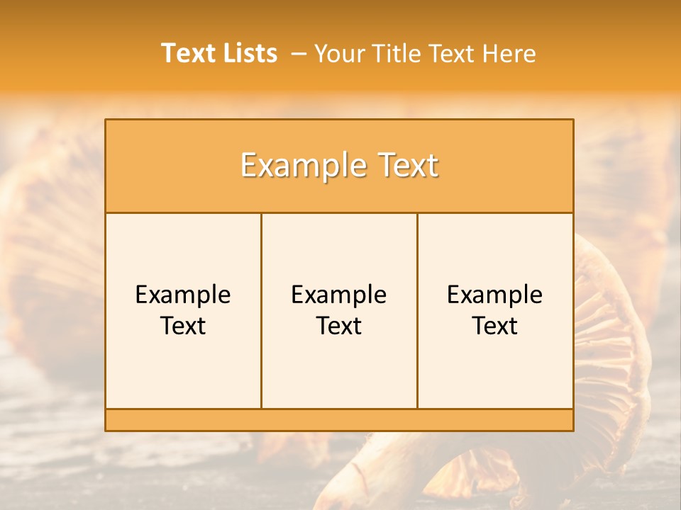 Wild Yellow Horizontal PowerPoint Template