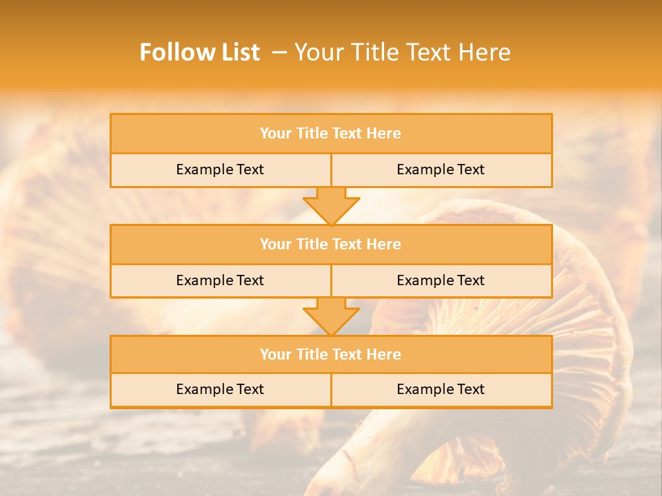 Wild Yellow Horizontal PowerPoint Template