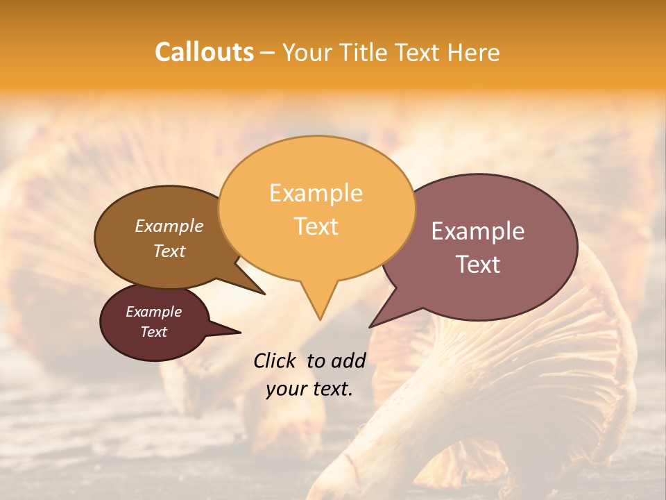 Wild Yellow Horizontal PowerPoint Template