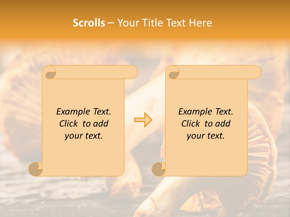 Wild Yellow Horizontal PowerPoint Template