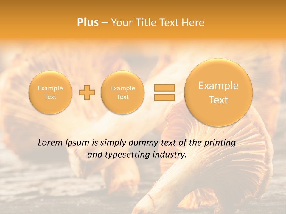Wild Yellow Horizontal PowerPoint Template