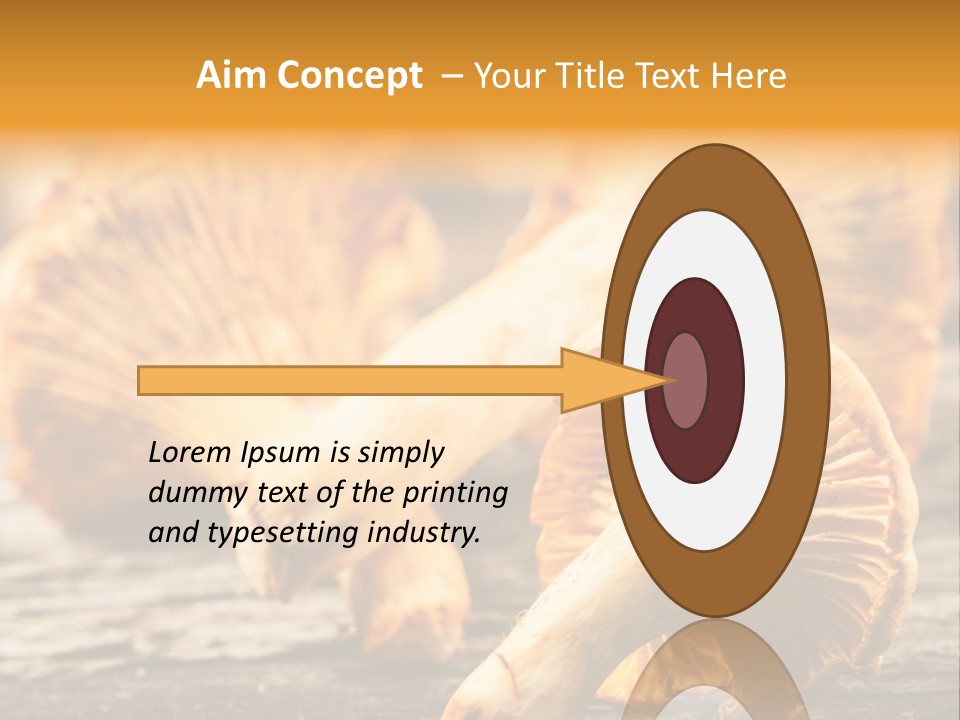 Wild Yellow Horizontal PowerPoint Template