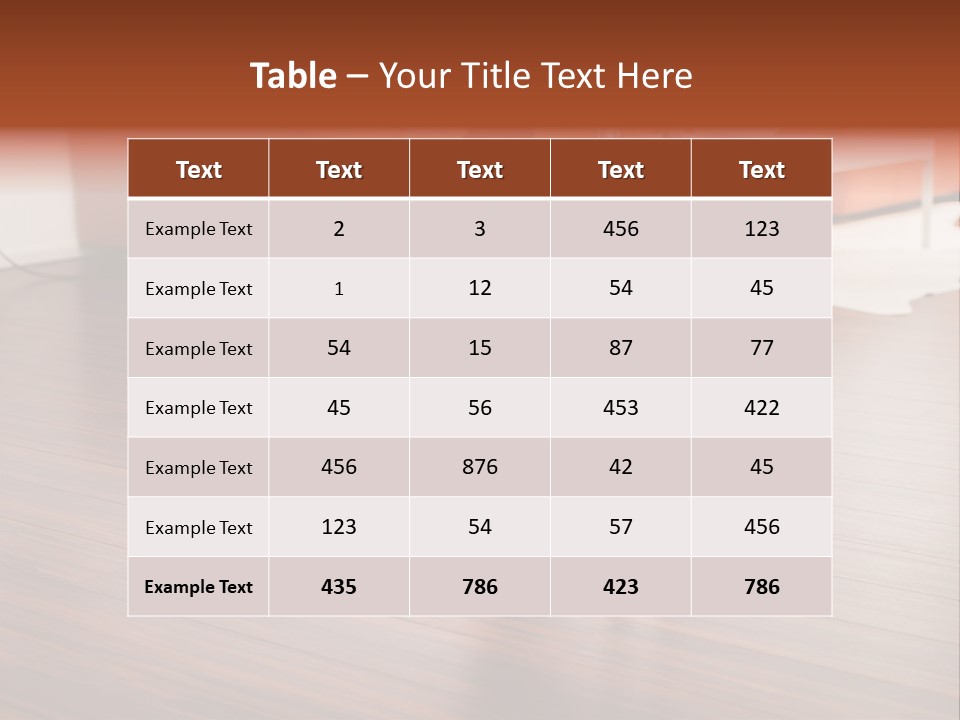 Redhaired Modern Woman PowerPoint Template