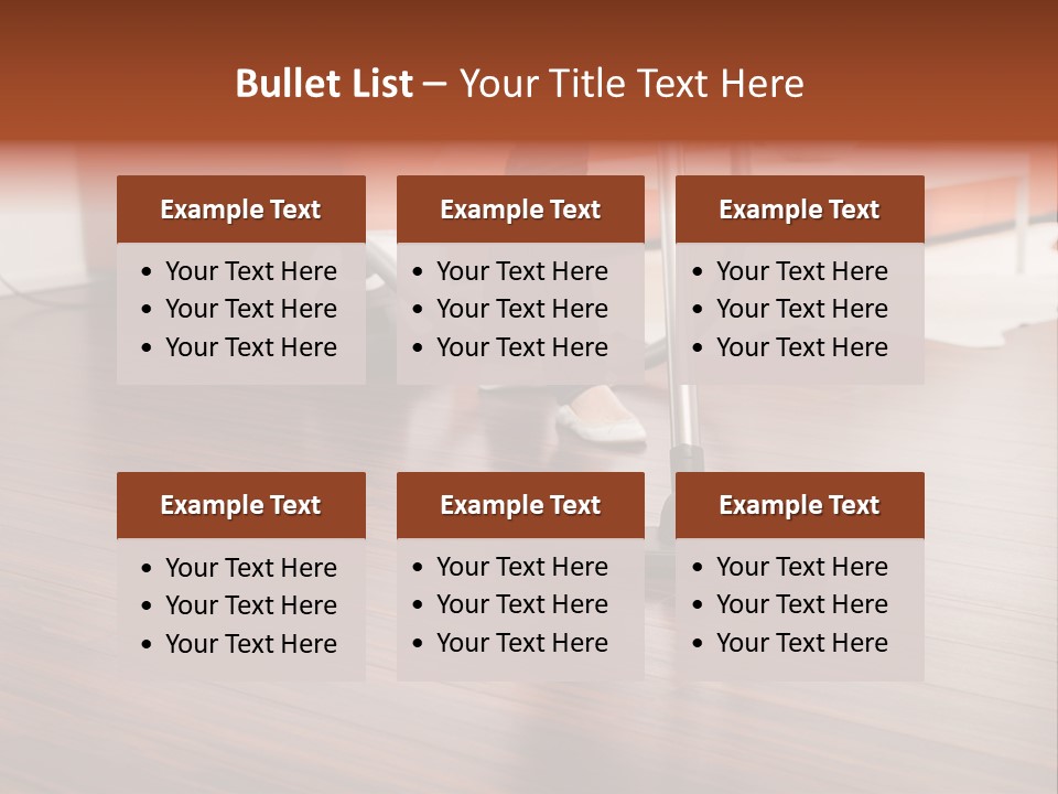 Redhaired Modern Woman PowerPoint Template