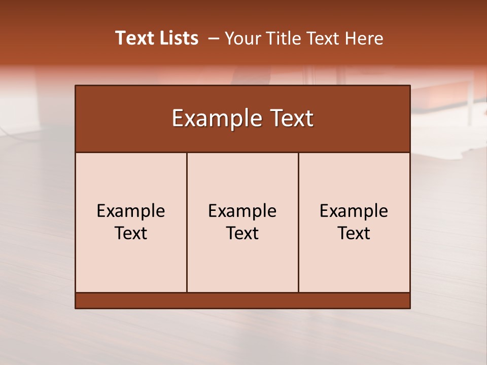Redhaired Modern Woman PowerPoint Template