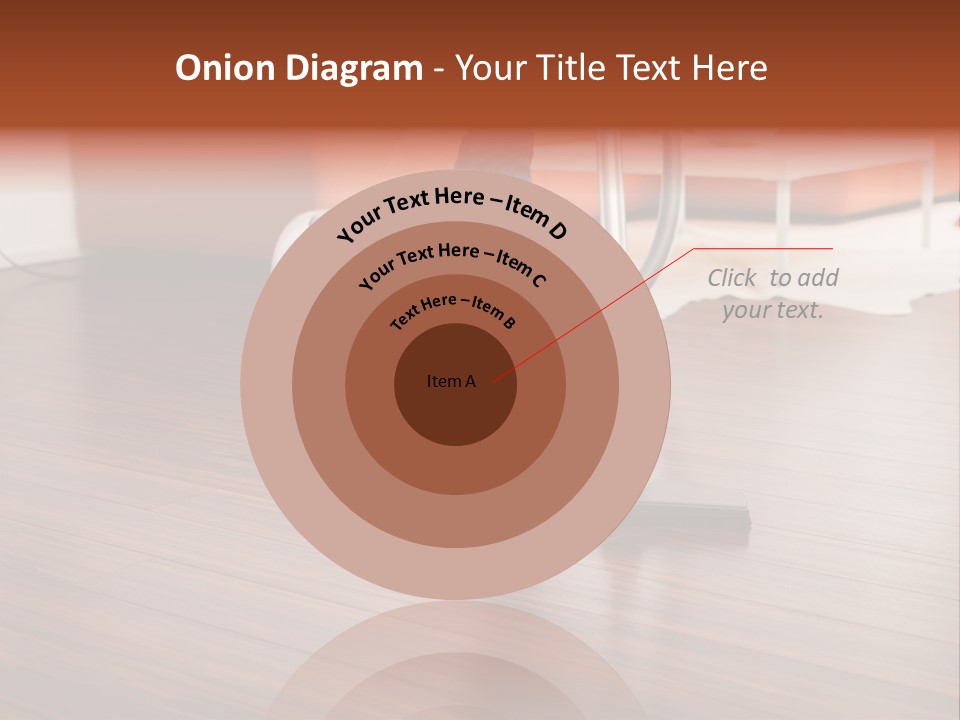 Redhaired Modern Woman PowerPoint Template