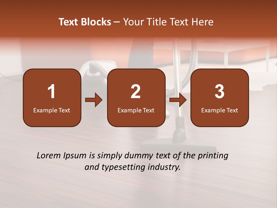 Redhaired Modern Woman PowerPoint Template