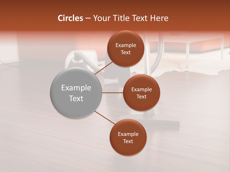 Redhaired Modern Woman PowerPoint Template