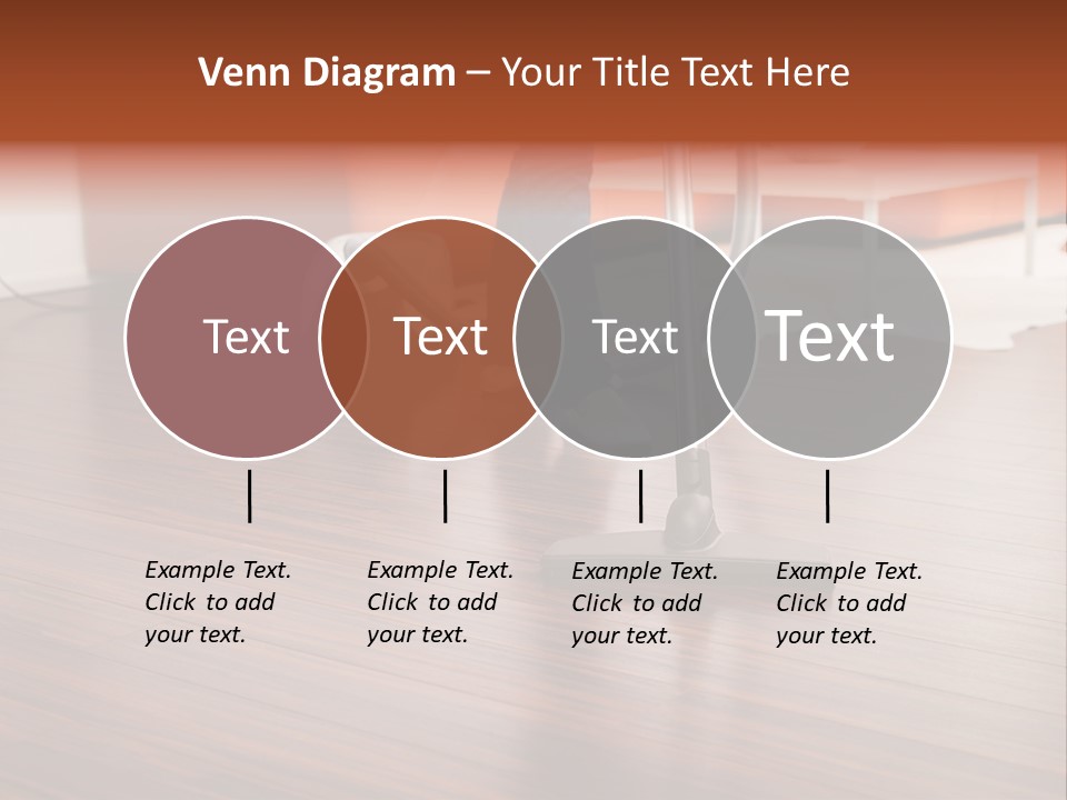 Redhaired Modern Woman PowerPoint Template