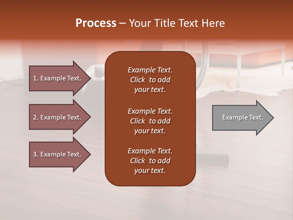 Redhaired Modern Woman PowerPoint Template