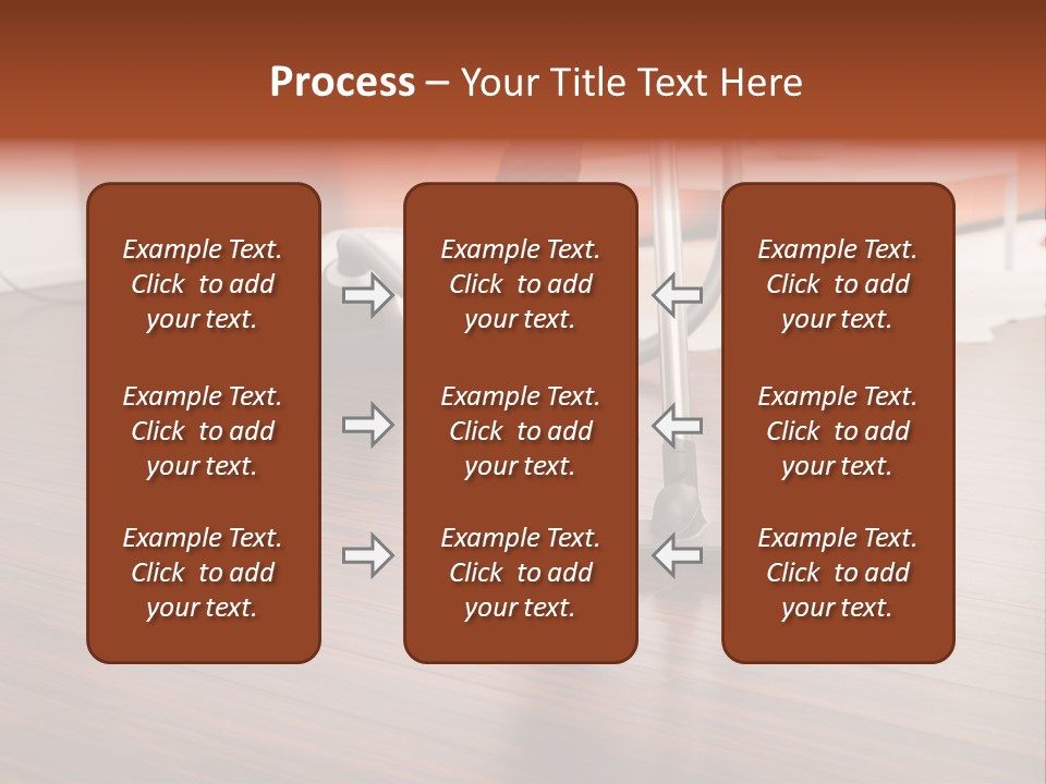 Redhaired Modern Woman PowerPoint Template