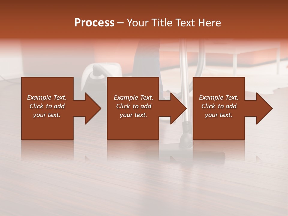 Redhaired Modern Woman PowerPoint Template