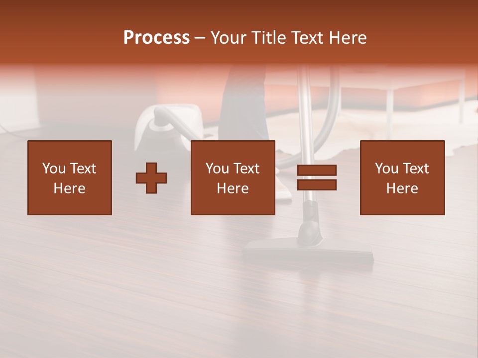 Redhaired Modern Woman PowerPoint Template