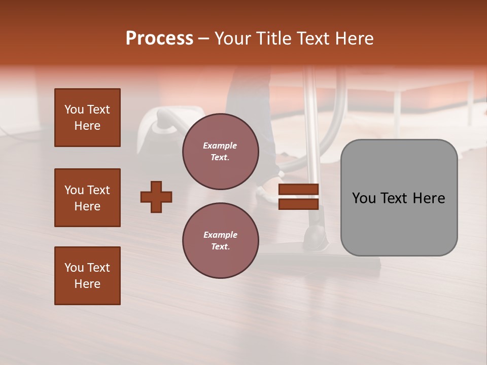 Redhaired Modern Woman PowerPoint Template