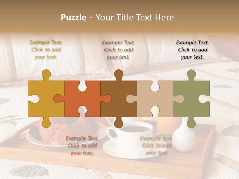 Hotel Furnishings Serve PowerPoint Template