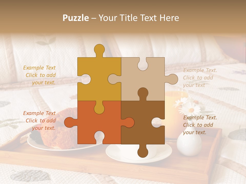 Hotel Furnishings Serve PowerPoint Template