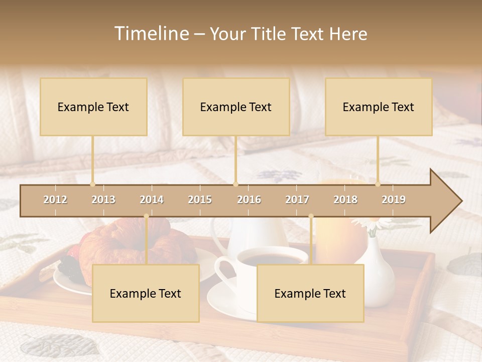Hotel Furnishings Serve PowerPoint Template
