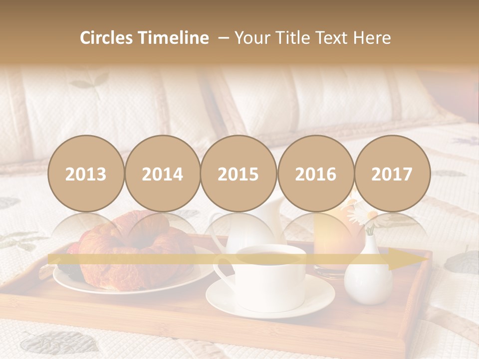 Hotel Furnishings Serve PowerPoint Template