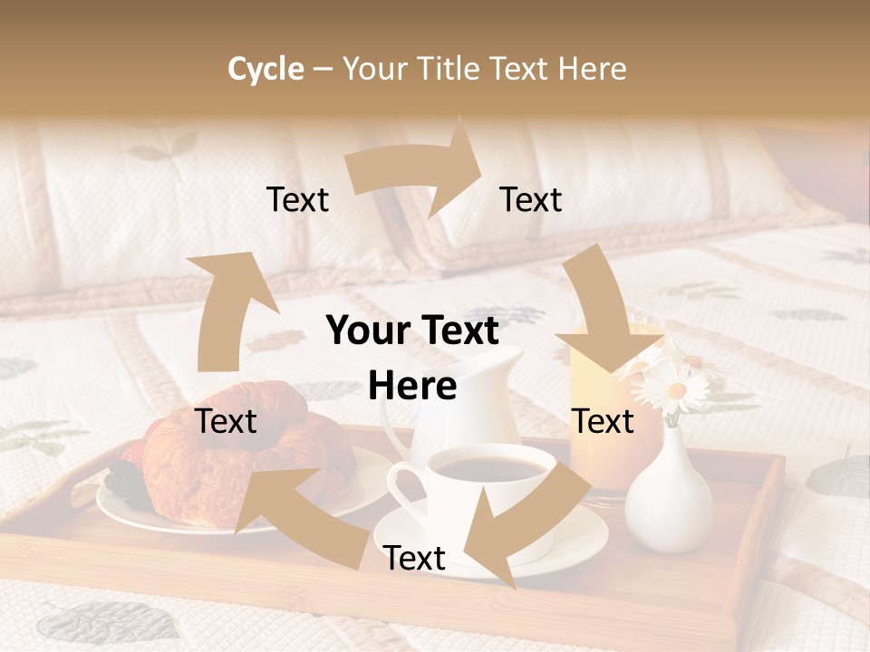 Hotel Furnishings Serve PowerPoint Template