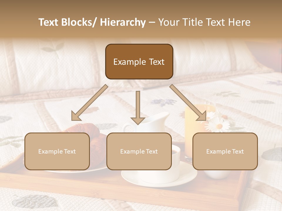 Hotel Furnishings Serve PowerPoint Template