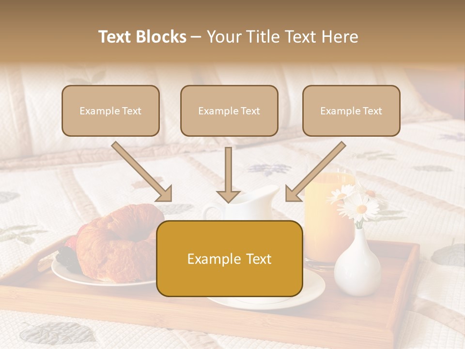 Hotel Furnishings Serve PowerPoint Template