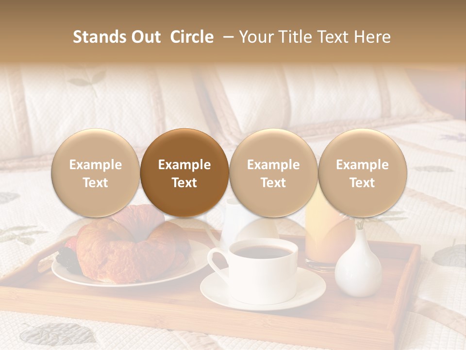 Hotel Furnishings Serve PowerPoint Template