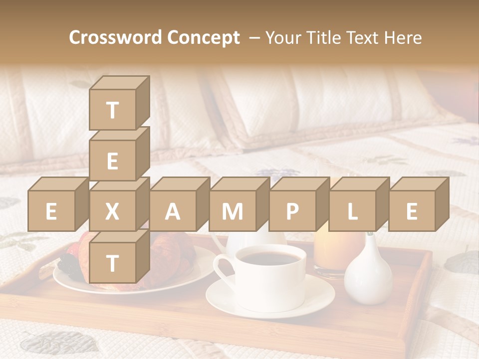 Hotel Furnishings Serve PowerPoint Template