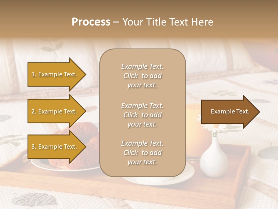 Hotel Furnishings Serve PowerPoint Template