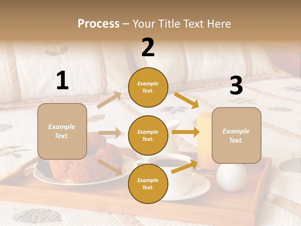 Hotel Furnishings Serve PowerPoint Template