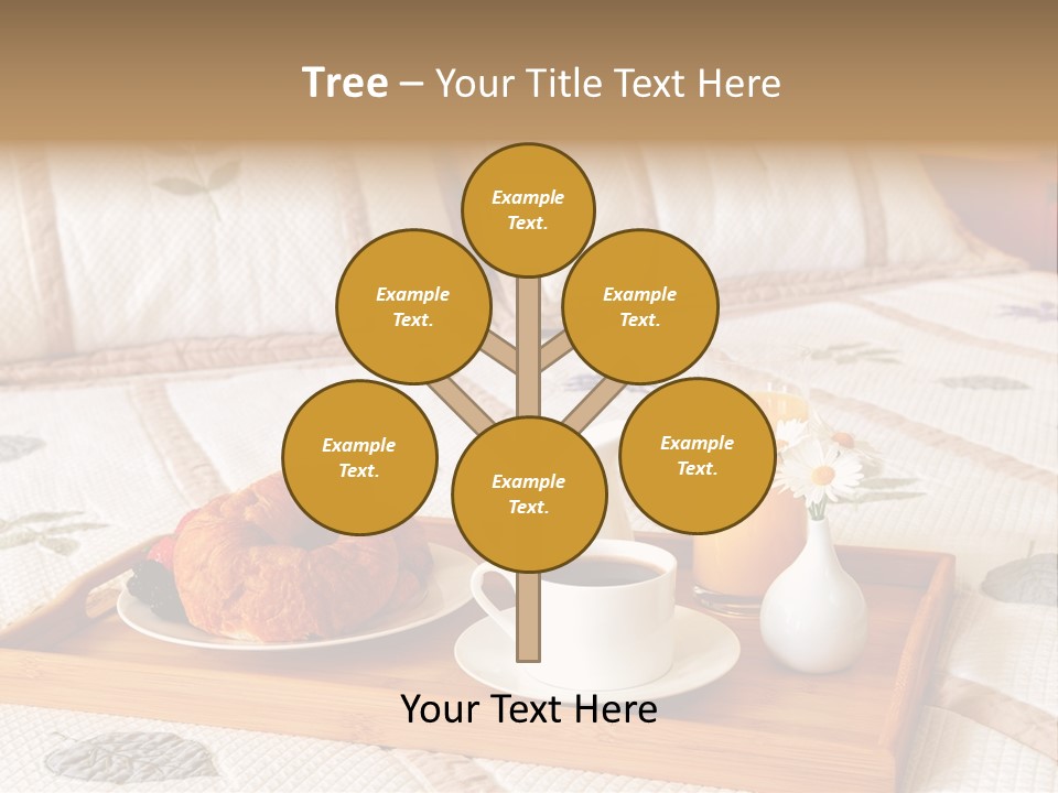 Hotel Furnishings Serve PowerPoint Template