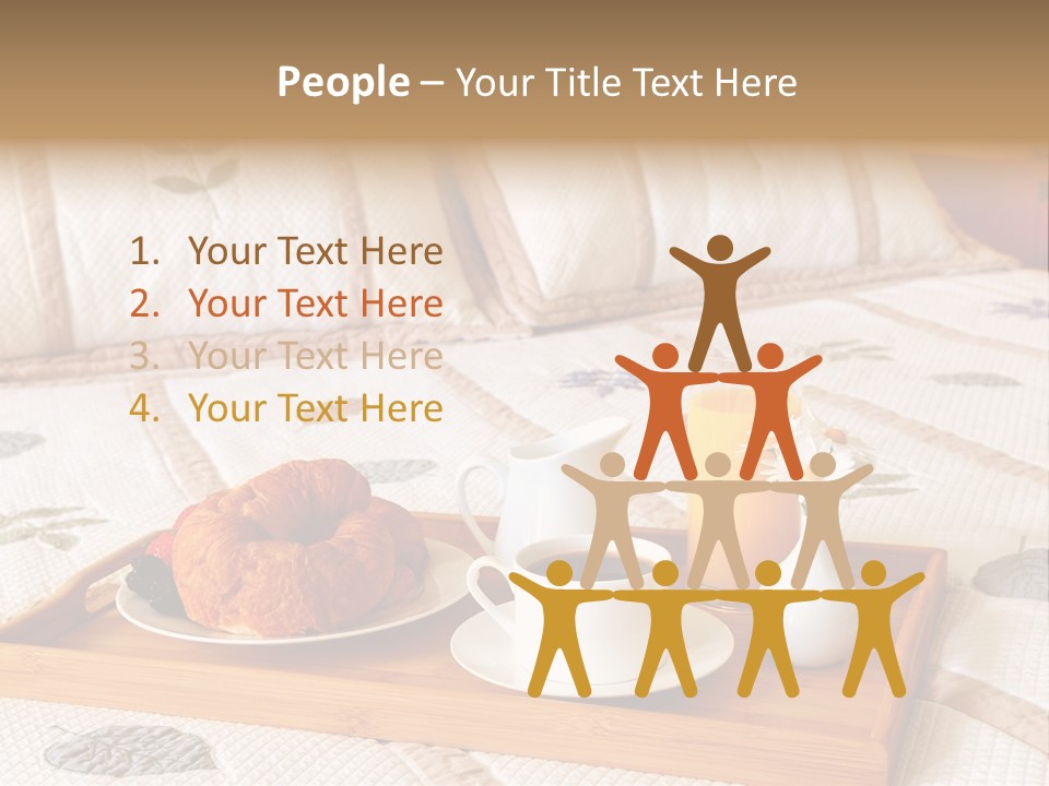 Hotel Furnishings Serve PowerPoint Template