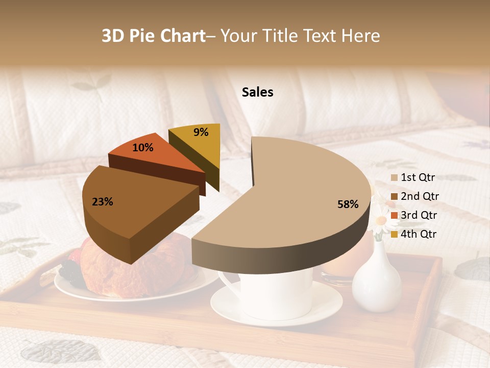 Hotel Furnishings Serve PowerPoint Template