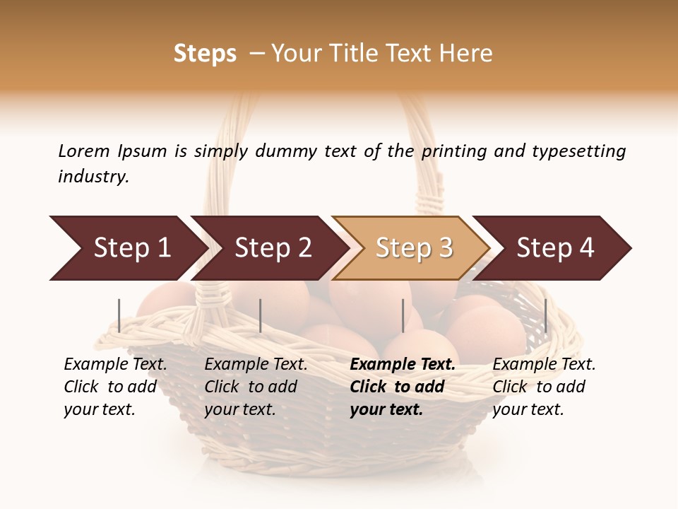 Growth Nature Cooking PowerPoint Template