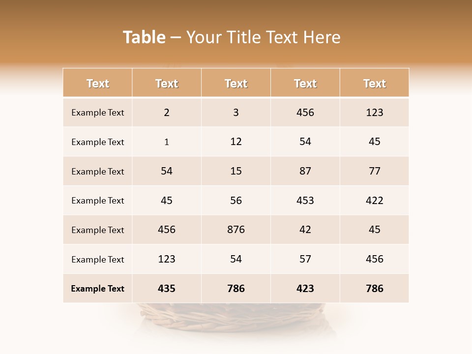 Growth Nature Cooking PowerPoint Template