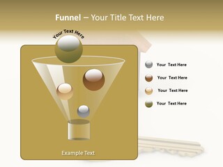 A Wooden House With A Keychain On A White Background PowerPoint Template