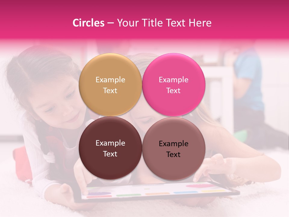 Person Touchpad Game PowerPoint Template