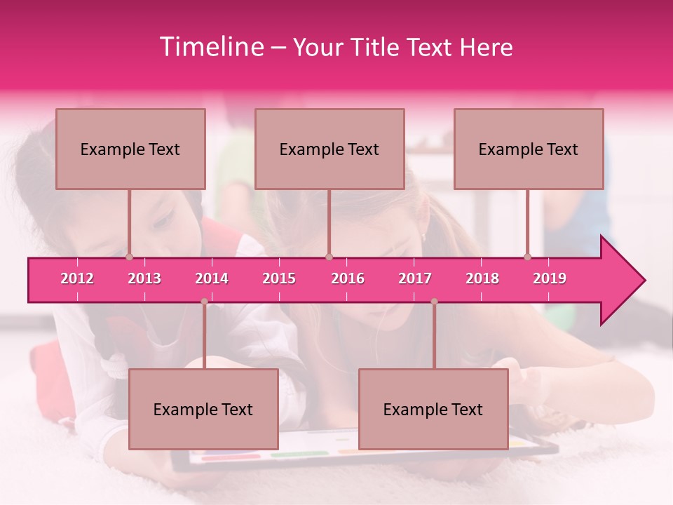 Person Touchpad Game PowerPoint Template
