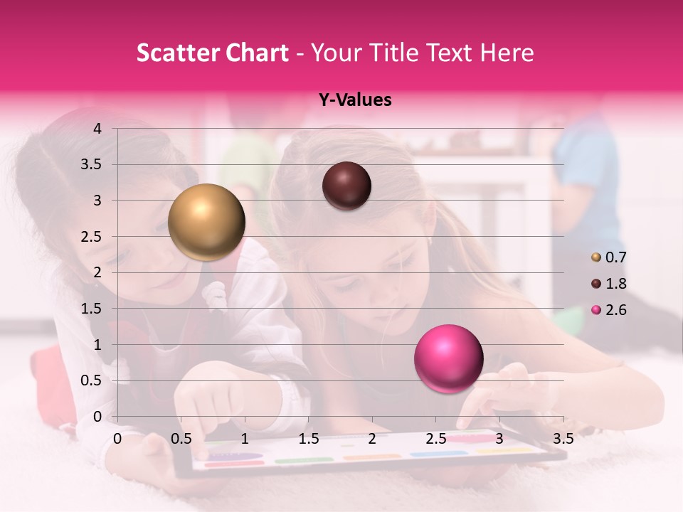 Person Touchpad Game PowerPoint Template