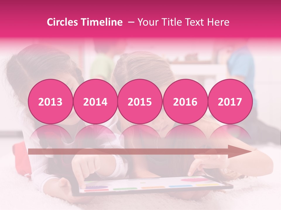 Person Touchpad Game PowerPoint Template