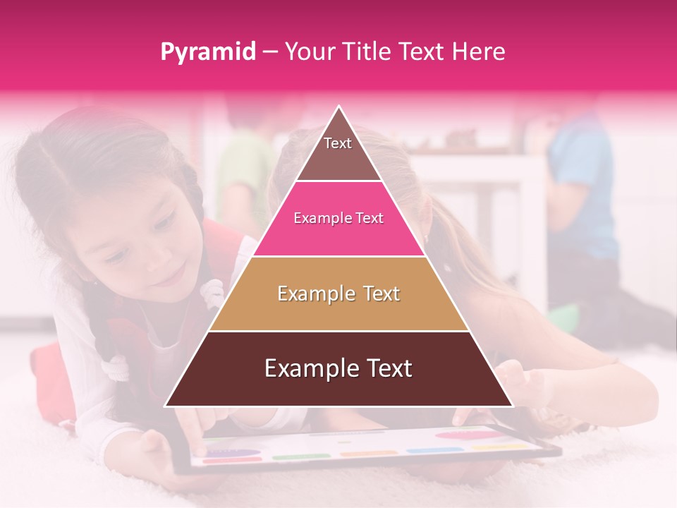 Person Touchpad Game PowerPoint Template