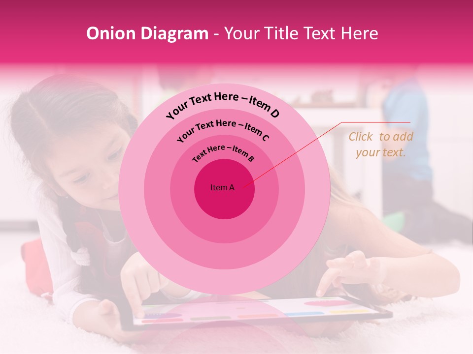 Person Touchpad Game PowerPoint Template