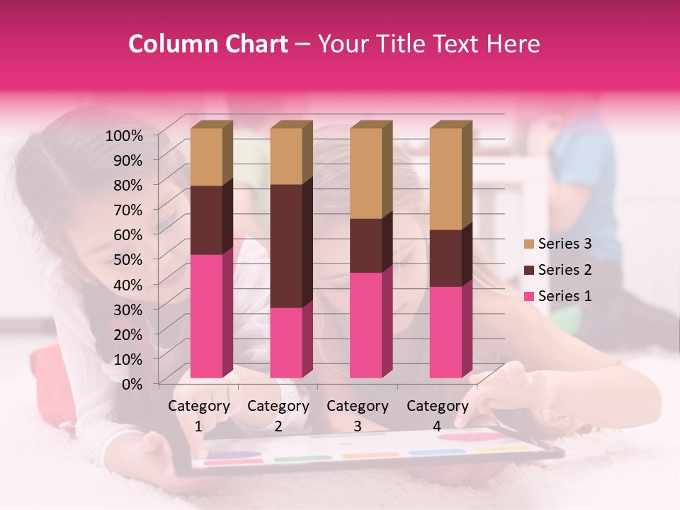 Person Touchpad Game PowerPoint Template