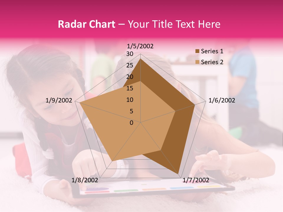 Person Touchpad Game PowerPoint Template